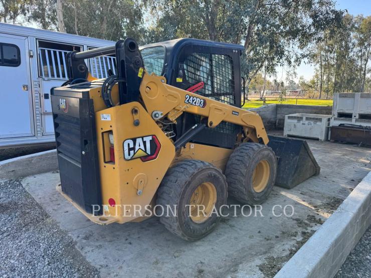2023 CAT 242D3 SKID STEER LOADER
