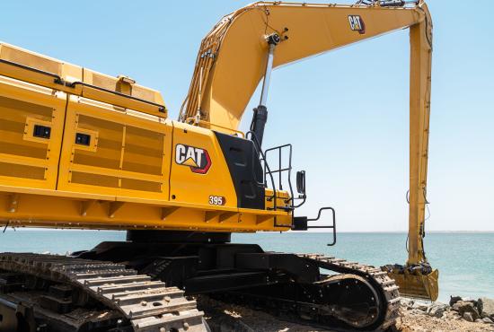 The Cat® 395 Long Reach Excavator (LRE) combines premium performance and simple-to-use technology. The Cat® 395 Long Reach Excavator (LRE) combines premium performance and simple-to-use technology.