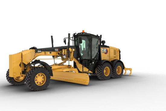 150 Motor Grader equipped with push block and ripper 150 Motor Grader equipped with push block and ripper