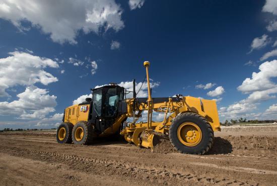 150 Motor Grader prepping work sites 150 Motor Grader prepping work sites