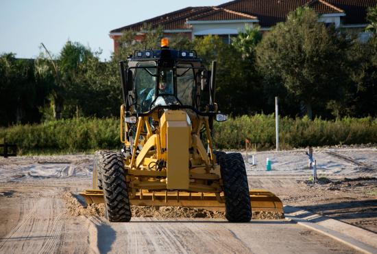 150 Motor Grader creating new roads 150 Motor Grader creating new roads