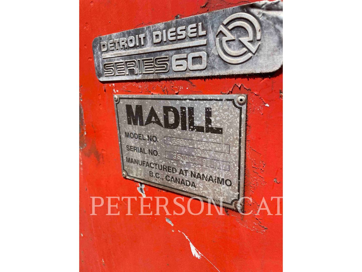 2008 MADILL 3800C