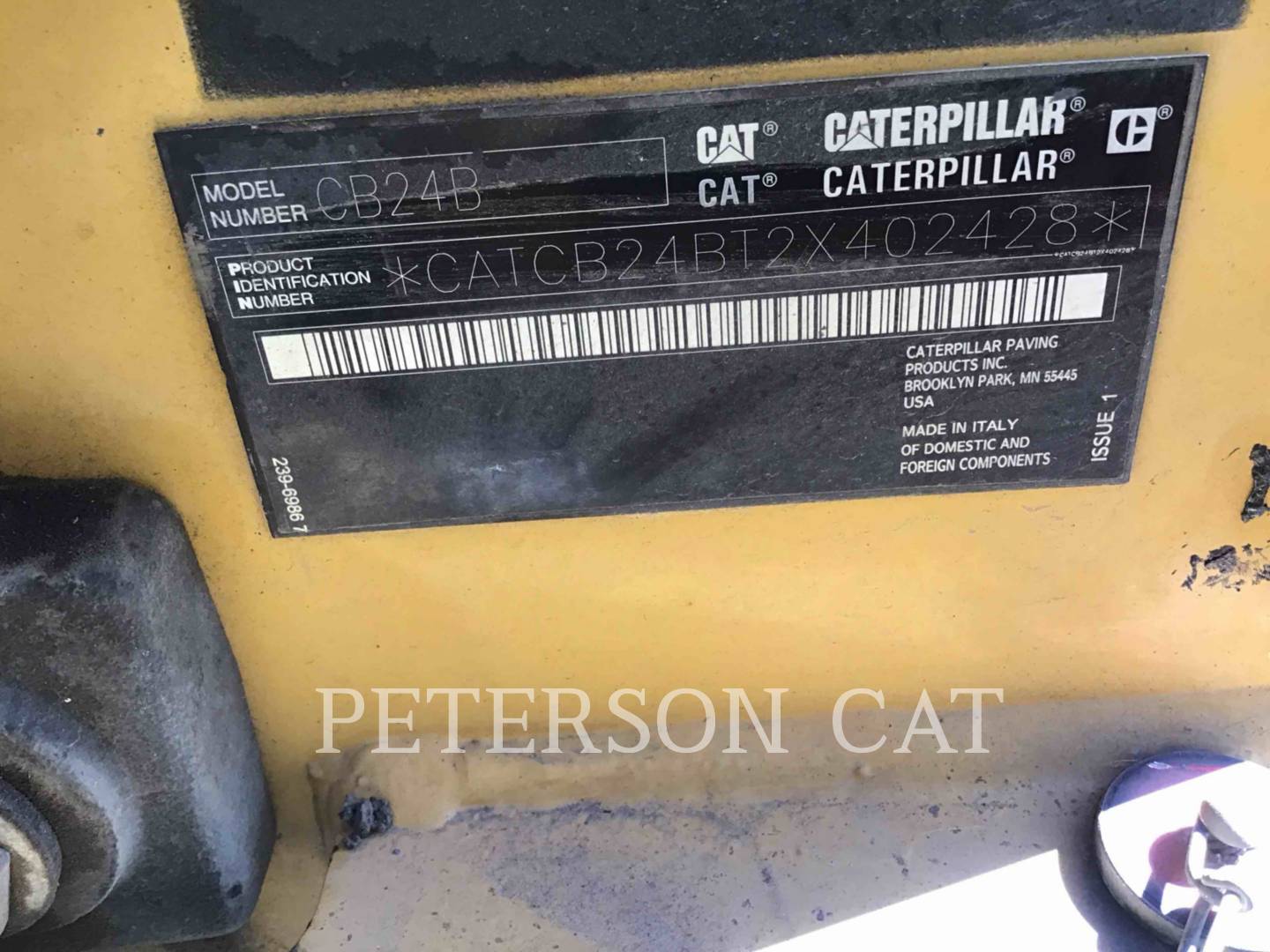2020 CAT CB24B