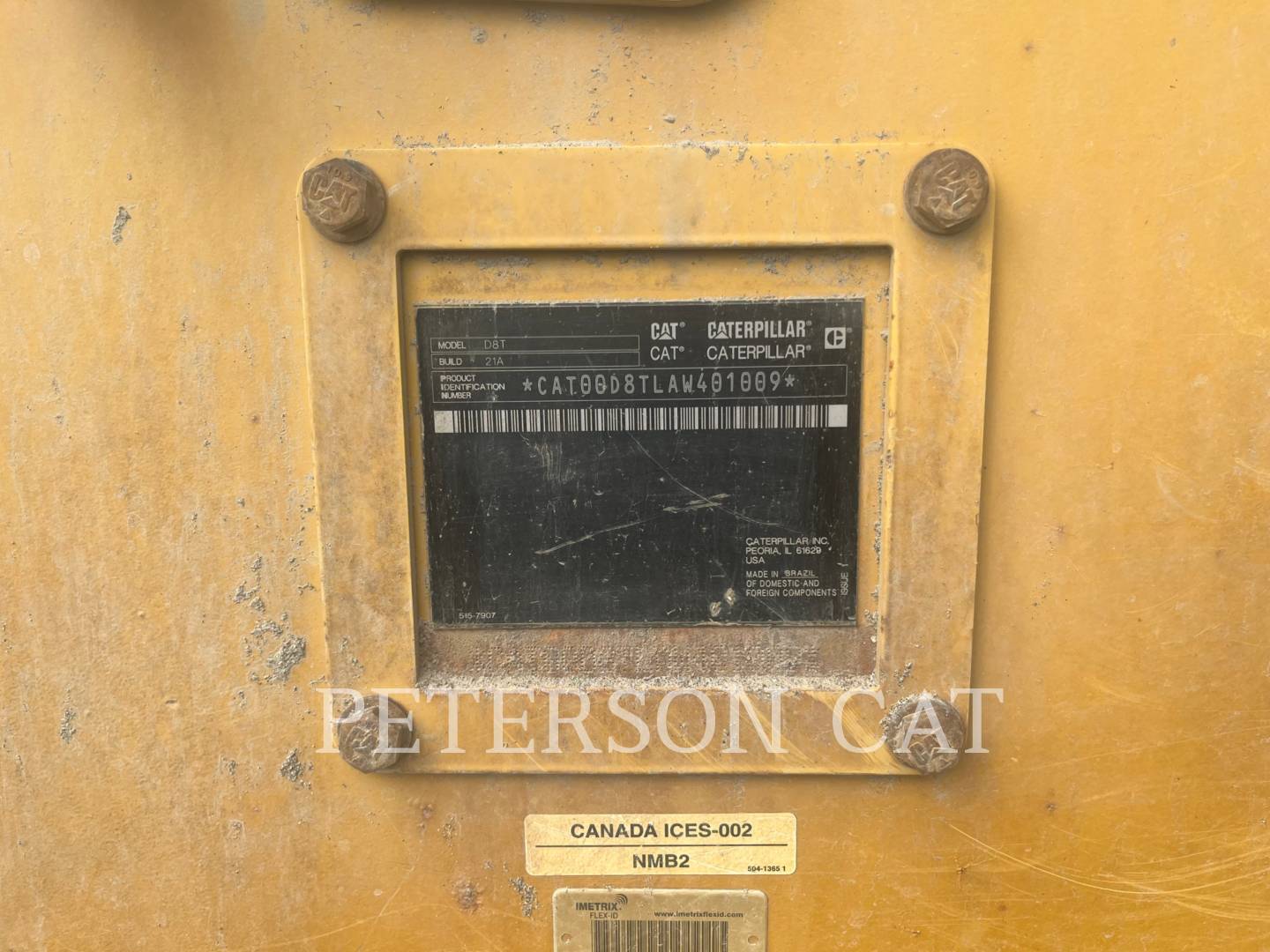2020 CAT D8T DOZER